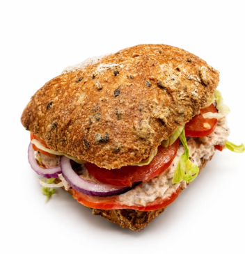 Sandwich – Tunsalat – sandwich fra Birkerød Smørrebrød