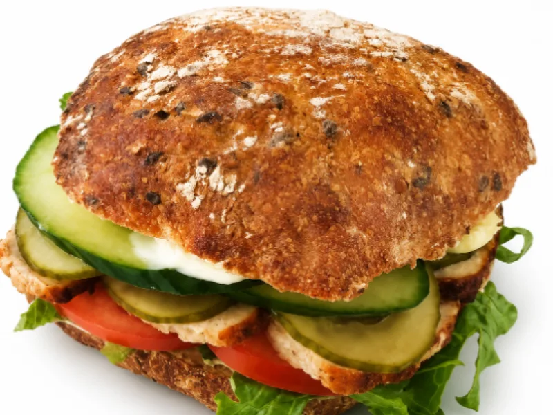 Sandwich – Frikadeller – sandwich fra Birkerød Smørrebrød