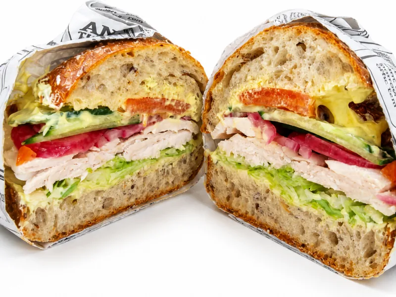 Sandwich – Kylling – sandwich fra Birkerød Smørrebrød